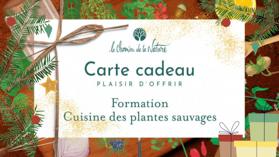 Carte cadeau • Formation Cuisine des plantes sauvages