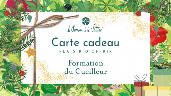 Carte cadeau • Formation du Cueilleur - Le Chemin de la Nature