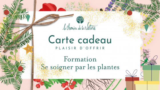 Carte cadeau • Formation Phytothérapie en ligne : Se soigner par les plantes