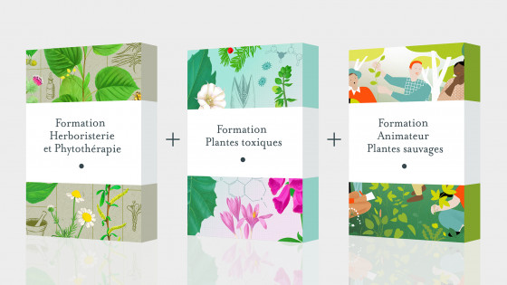 Pack 3 formations : herboristerie et phytothérapie + Plantes toxiques + Animateur...