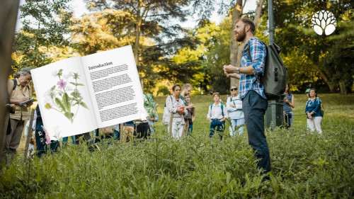 Balade botanique et dédicace avec Christophe de Hody au Parc Floral de Paris