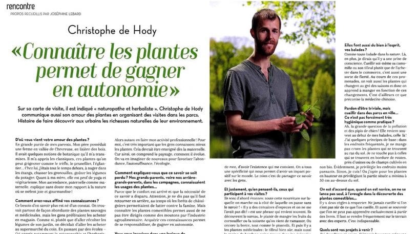 [media] Interview dans Marie France - 1er septembre 2017